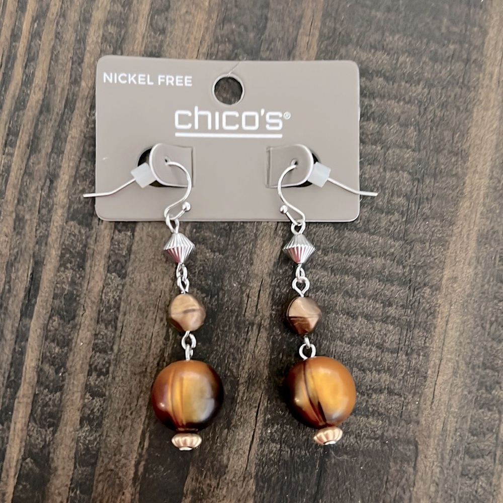 New chicos earrings